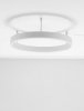 Nowoczesny Plafon Sufitowy Biały Pierścień JACA LE43265 LUCES EXCLUSIVAS